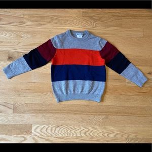 Jacadi Boy Color-Block Sweater Size 4 years